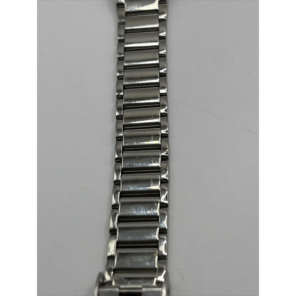 Avon Women's Quartz Watch Silver/Gold Round Dial 24mm Case-‎ New Battery
